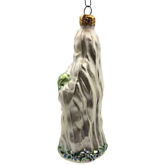 Patricia Breen Bountiful Madonna Baby Jesus Flowers Religous Christmas Ornament - Picture 7 of 11